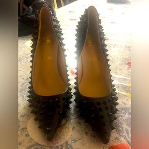 NWOB black dressy shoes size 37